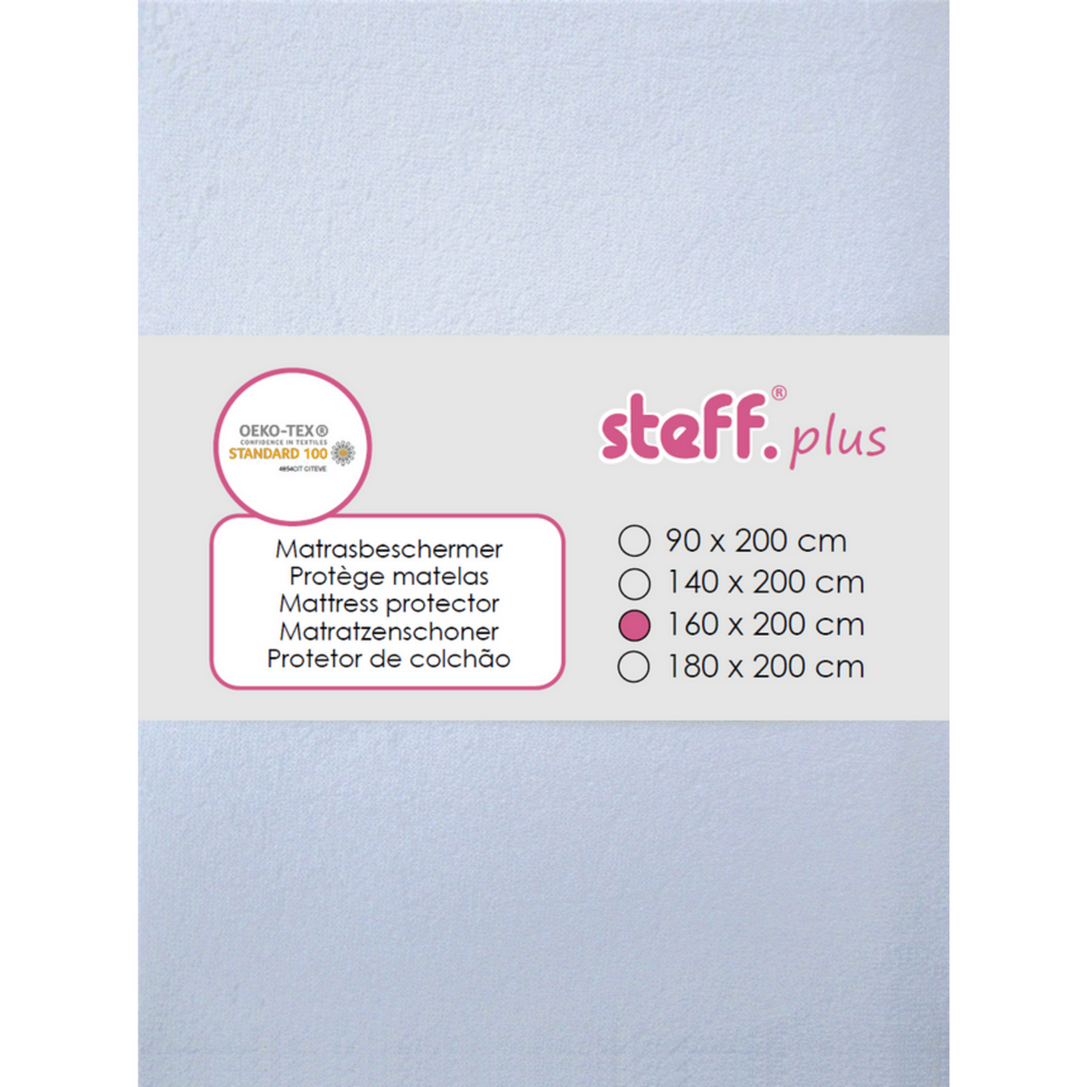 Steff - Protège matelas - Alèse - 160x200 cm - Blanc - tissu éponge de  haute qualité - impermeable sur couche de PU - OEKO-TEX standard 100 pas  cher 