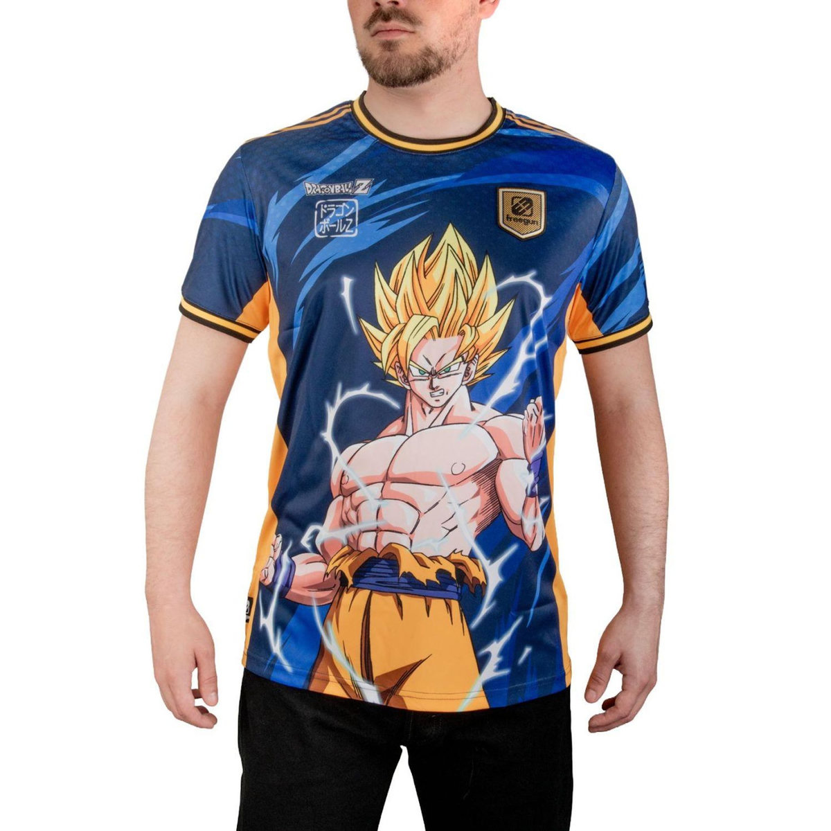 FREEGUN T-shirt homme Dragon Ball Z Super Sayian