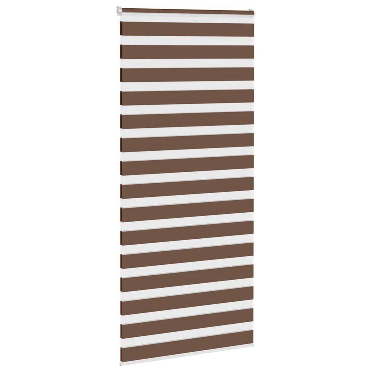 VIDAXL Store zebre marron 100x200 cm largeur du tissu 95,9cm polyester