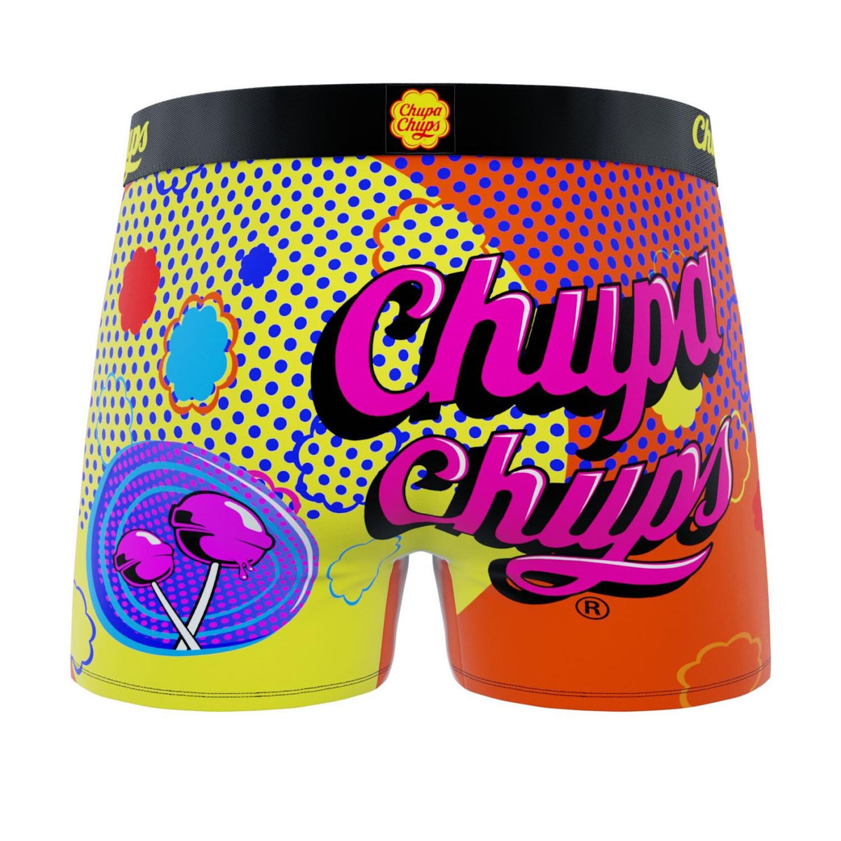 FREEGUN Lot de 4 boxers homme Chupa Chups