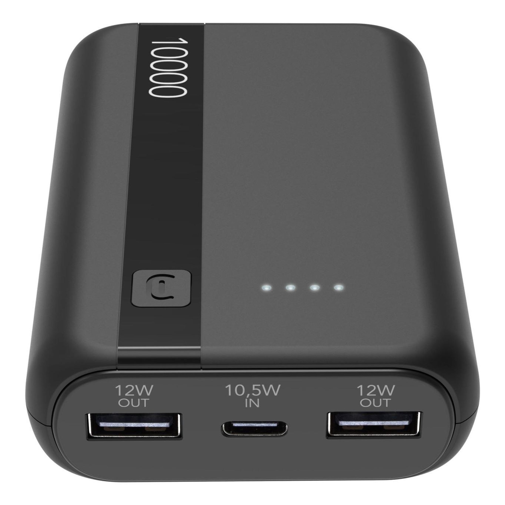 Voir la diapositive 2 : CELLULAR LINE Cellularline PBENTRY10000K banque d'alimentation électrique Lithium-Ion (Li-Ion) 10000 mAh Noir