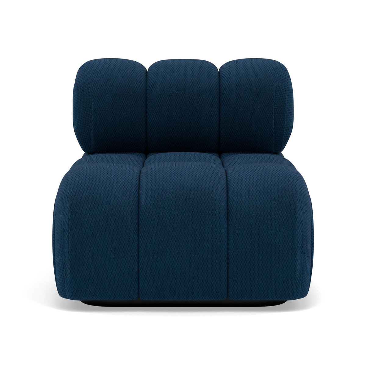 LISA DESIGN Ruby - module d'assise en velours texturé