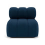 Voir la diapositive 1 : LISA DESIGN Ruby - module d'assise en velours texturé