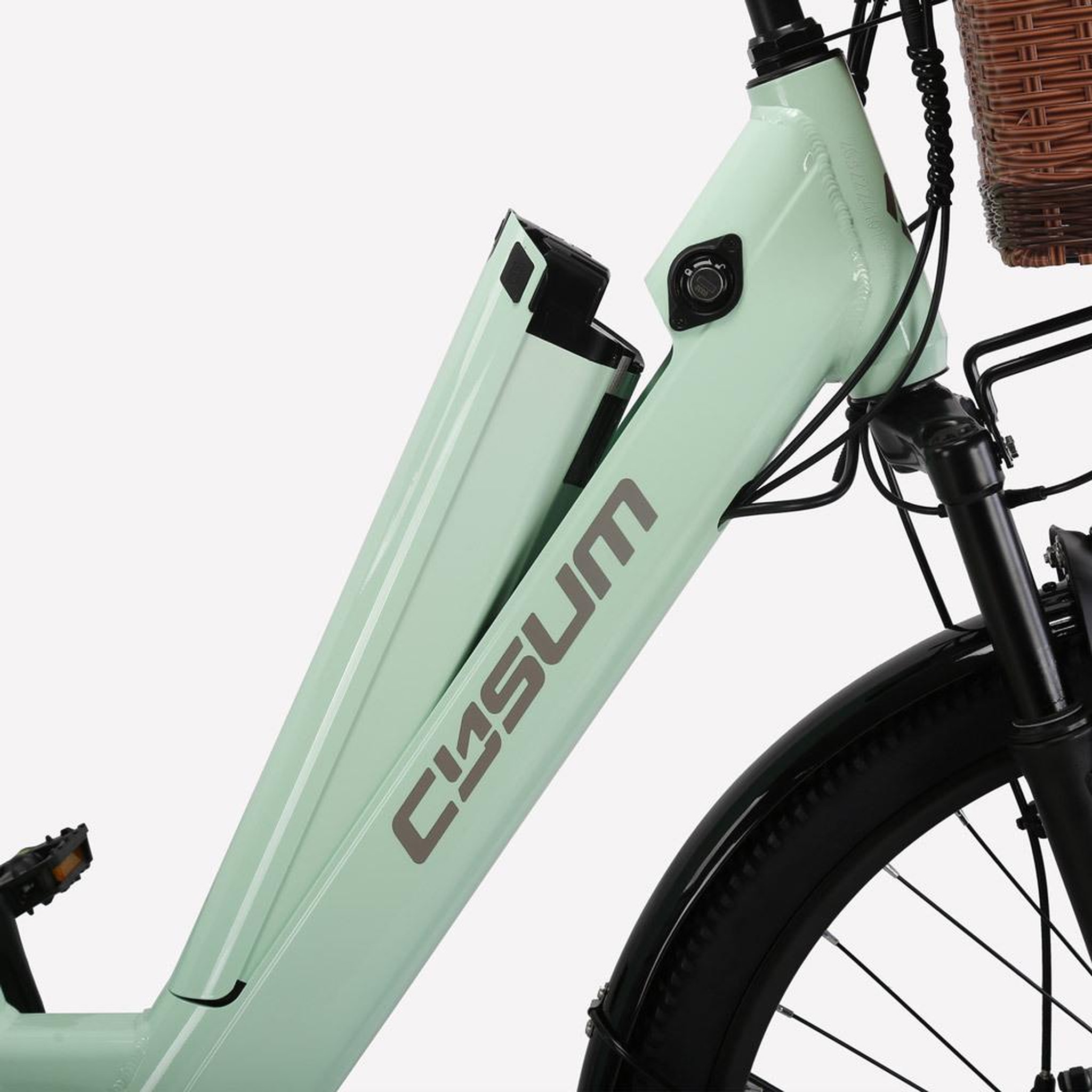 Voir la diapositive 6 : CYSUM Vélo électrique cysum x-city