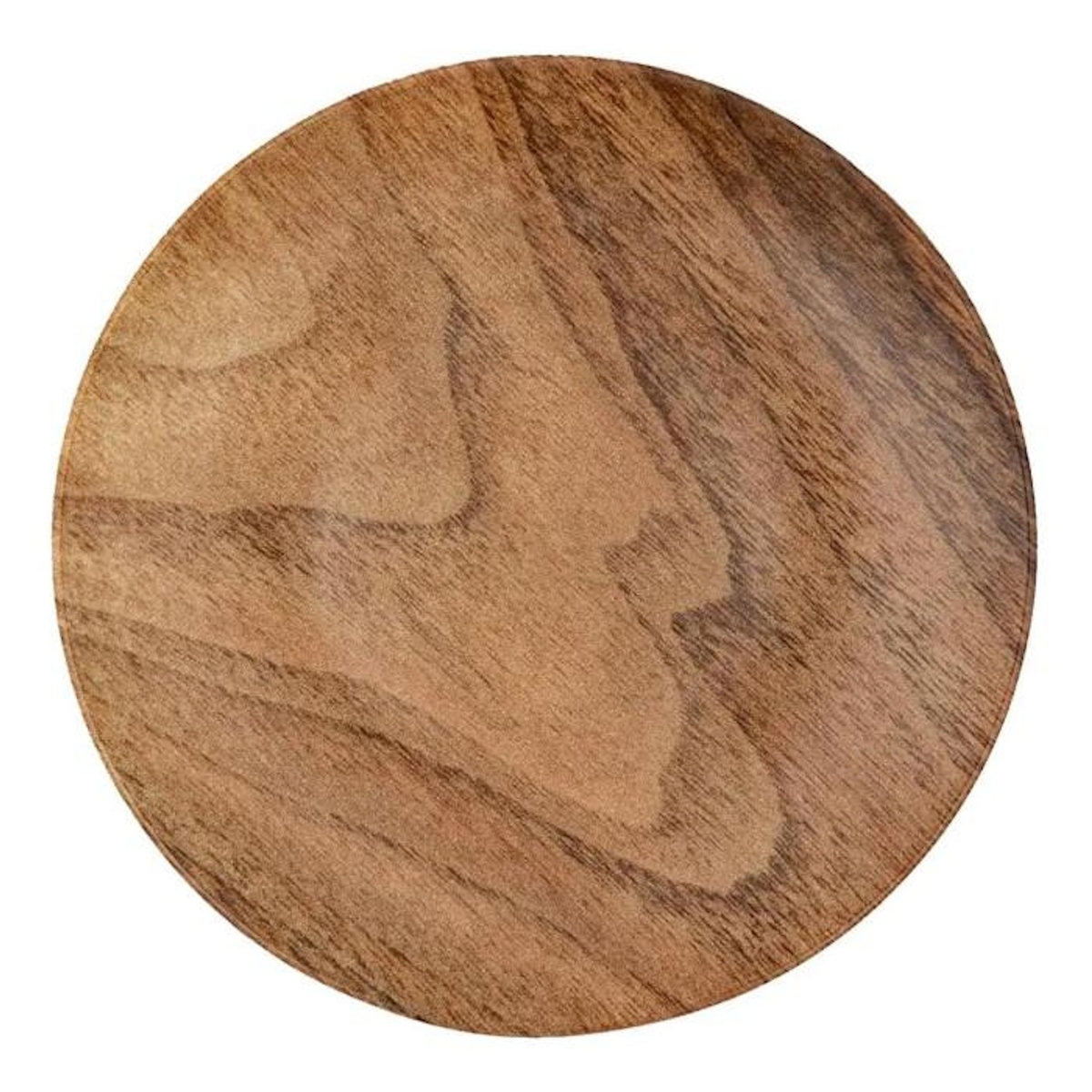 SECRET DE GOURMET Lot de 6 Assiettes à Dessert  Mood  20cm Naturel