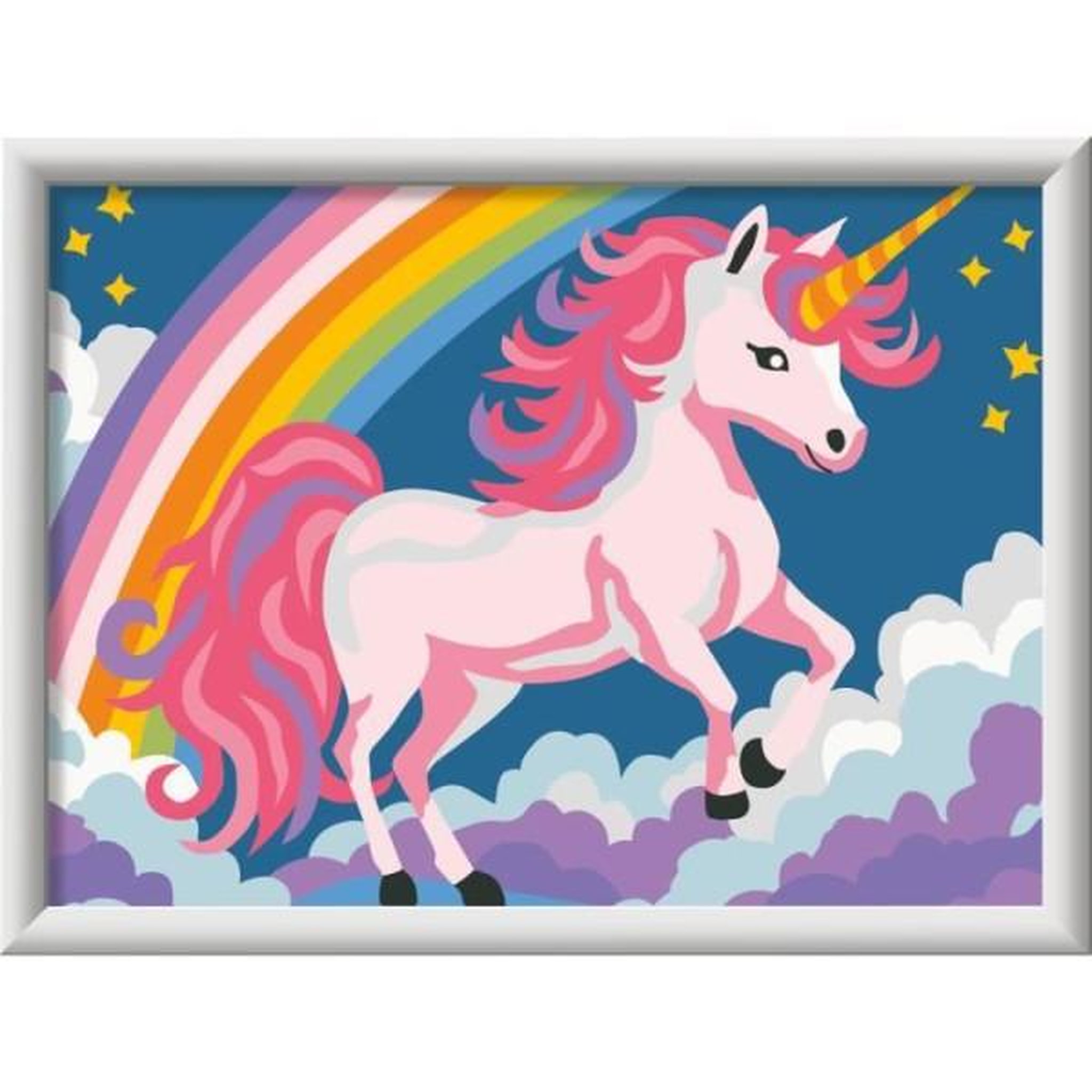 Voir la diapositive 3 : RAVENSBURGER CreArt Kids 18x24cm Licorne Néon, Kit de peinture par numéros Numéro d'Art, Des 7 ans, 25904, Ravensburger