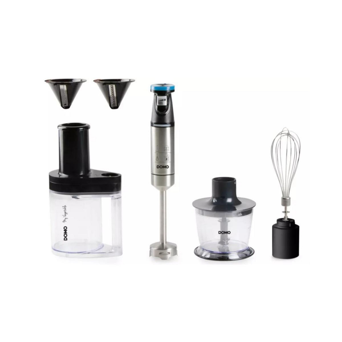 Domo Mixeur plongeant multifonction 800w inox - DO9254M