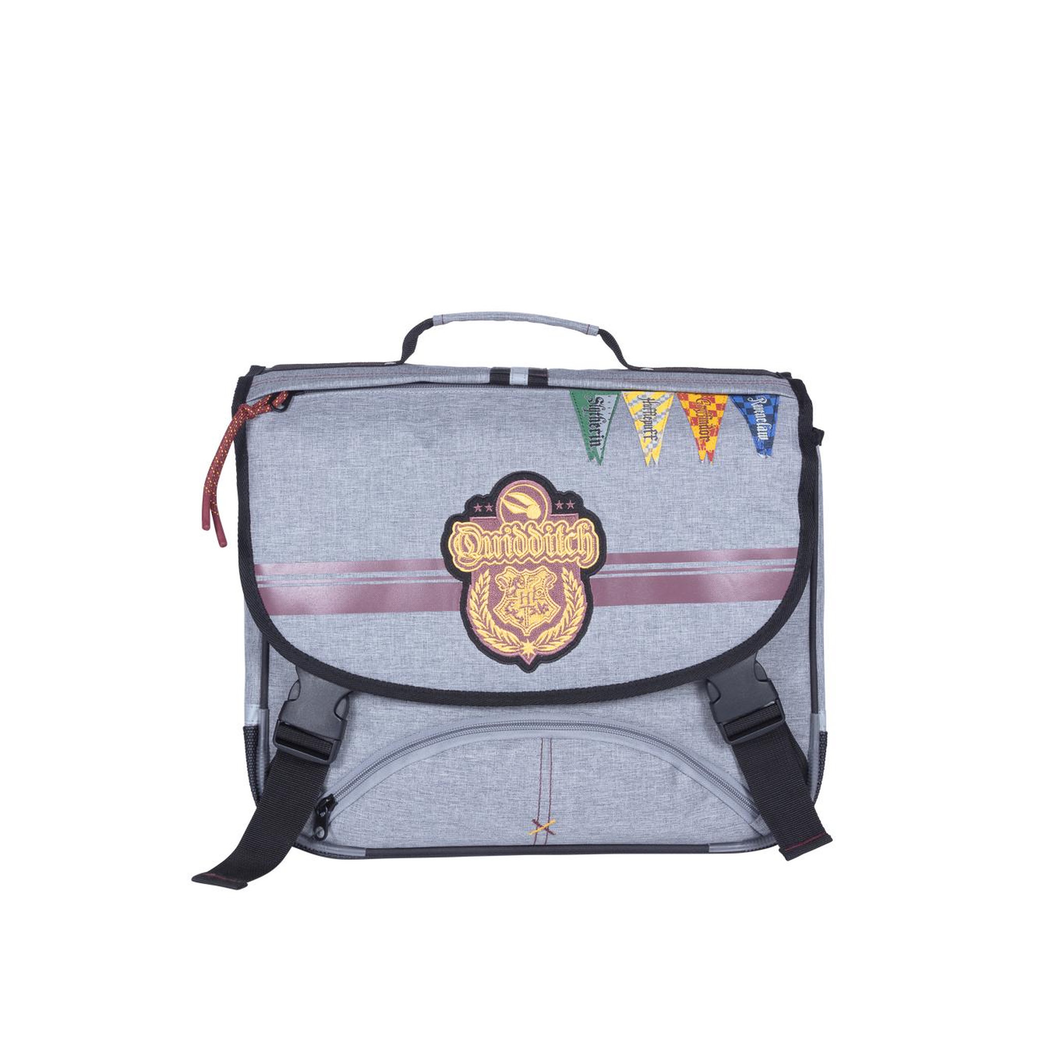 Bagtrotter Harry Potter - Cartable scolaire 38 cm University - Gris - 2 compartiments