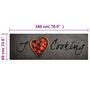 Voir la diapositive 5 : VIDAXL Tapis de cuisine lavable texte Cooking 60x180 cm velours