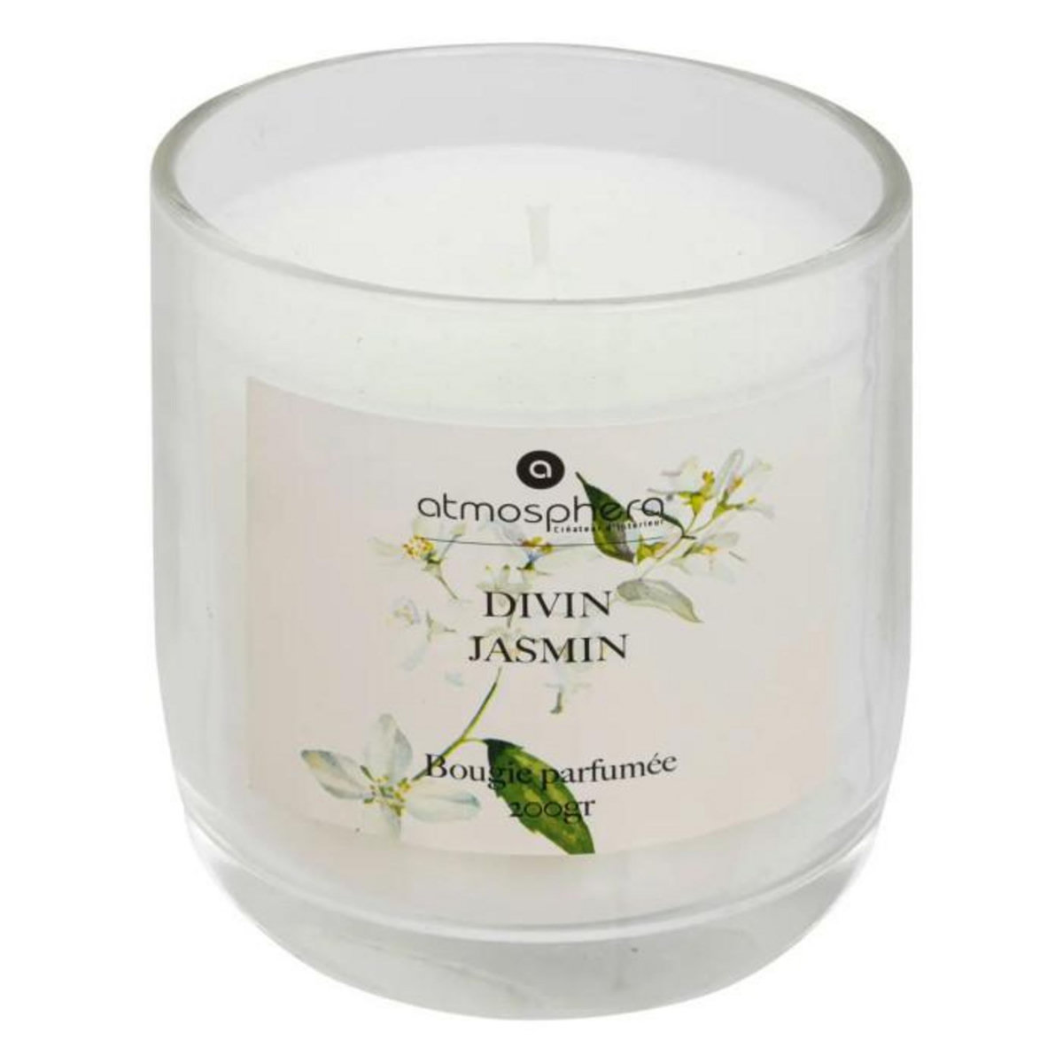 ATMOSPHERA Bougie Parfumée  Oudy  200g Divin Jasmin