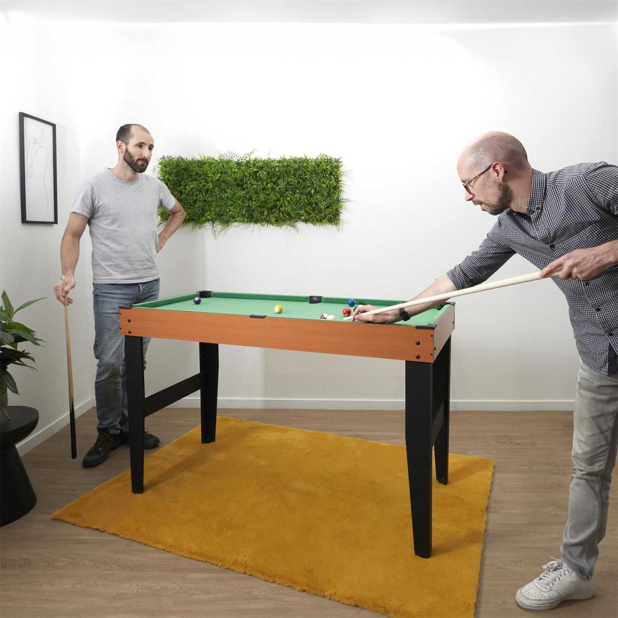 Voir la diapositive 4 : MISTER GADGET Table de Billard  Compact  140cm Multicolore