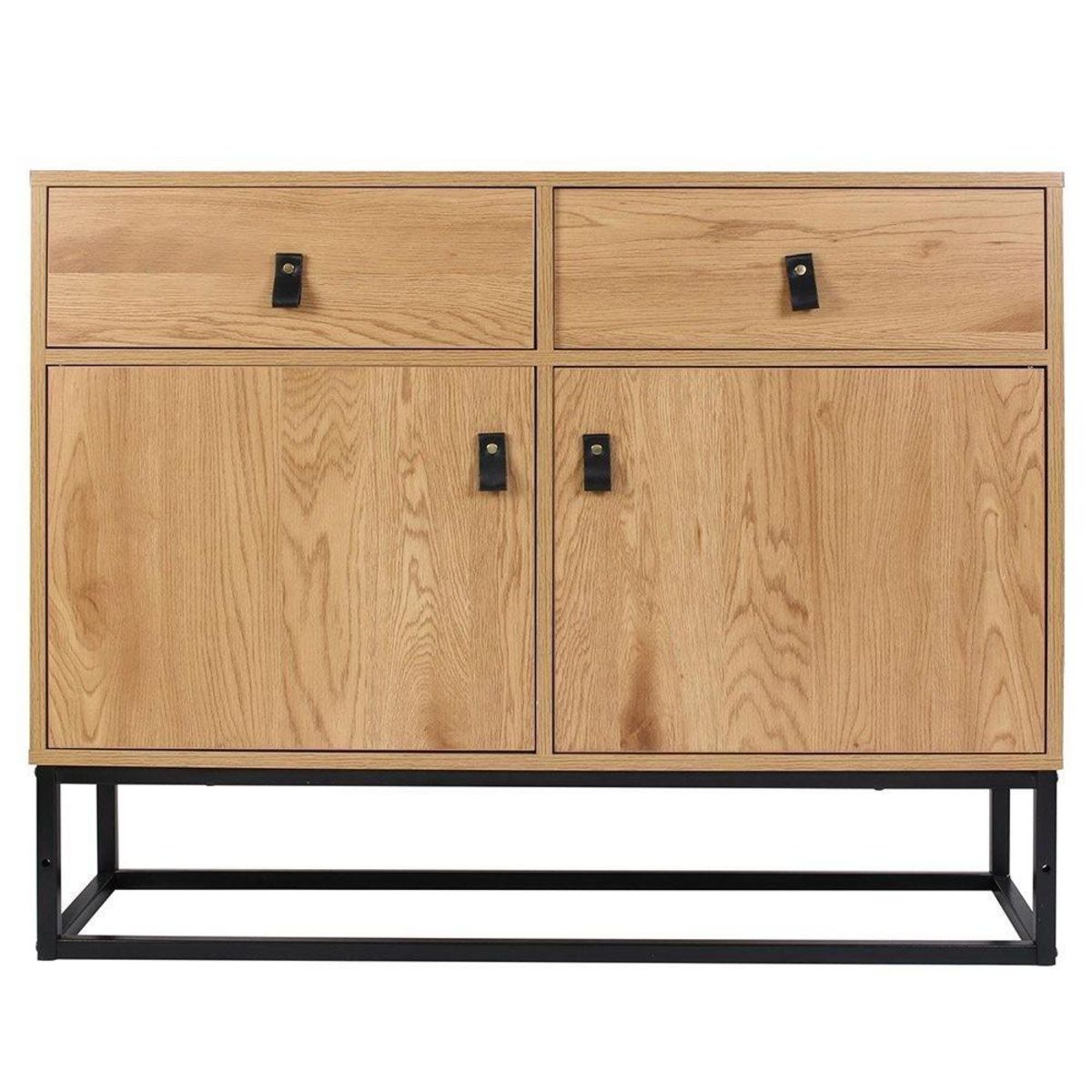 The Home Deco Factory Buffet bois et métal Abbott