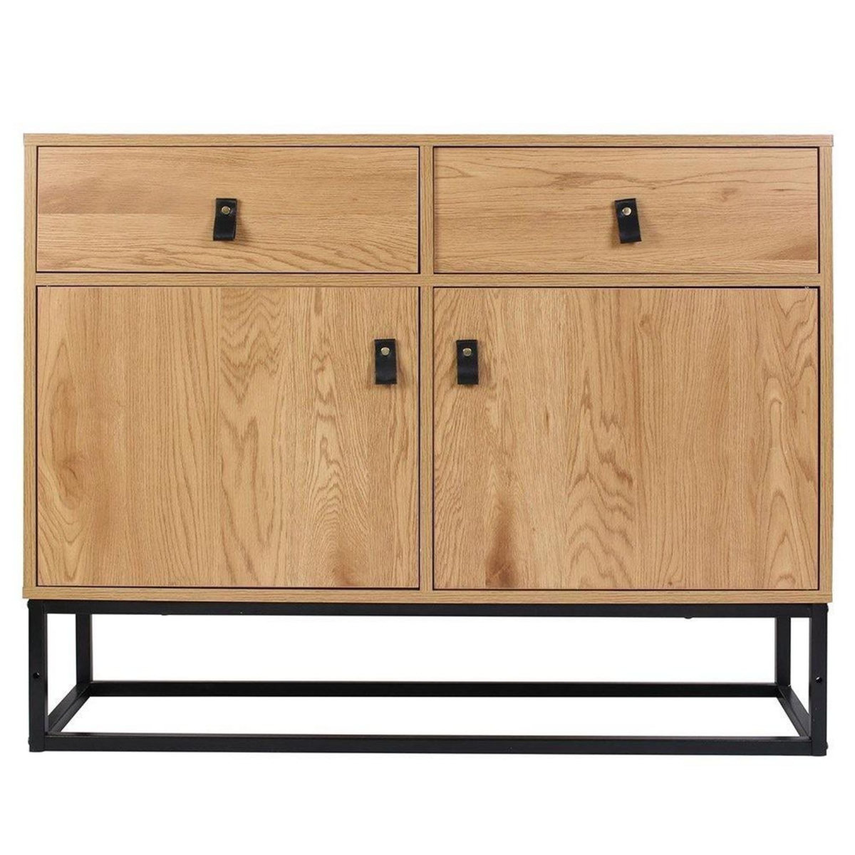The Home Deco Factory Buffet bois et métal Abbott