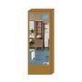 Voir la diapositive 5 : The Home Deco Factory Colonne de rangement Saulk en bois - Marron