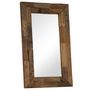 Voir la diapositive 2 : VIDAXL Miroir Bois de recuperation massif 50 x 80 cm