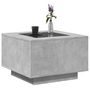 Voir la diapositive 5 : VIDAXL Table basse avec LED gris beton 60x60x40 cm bois d'ingenierie