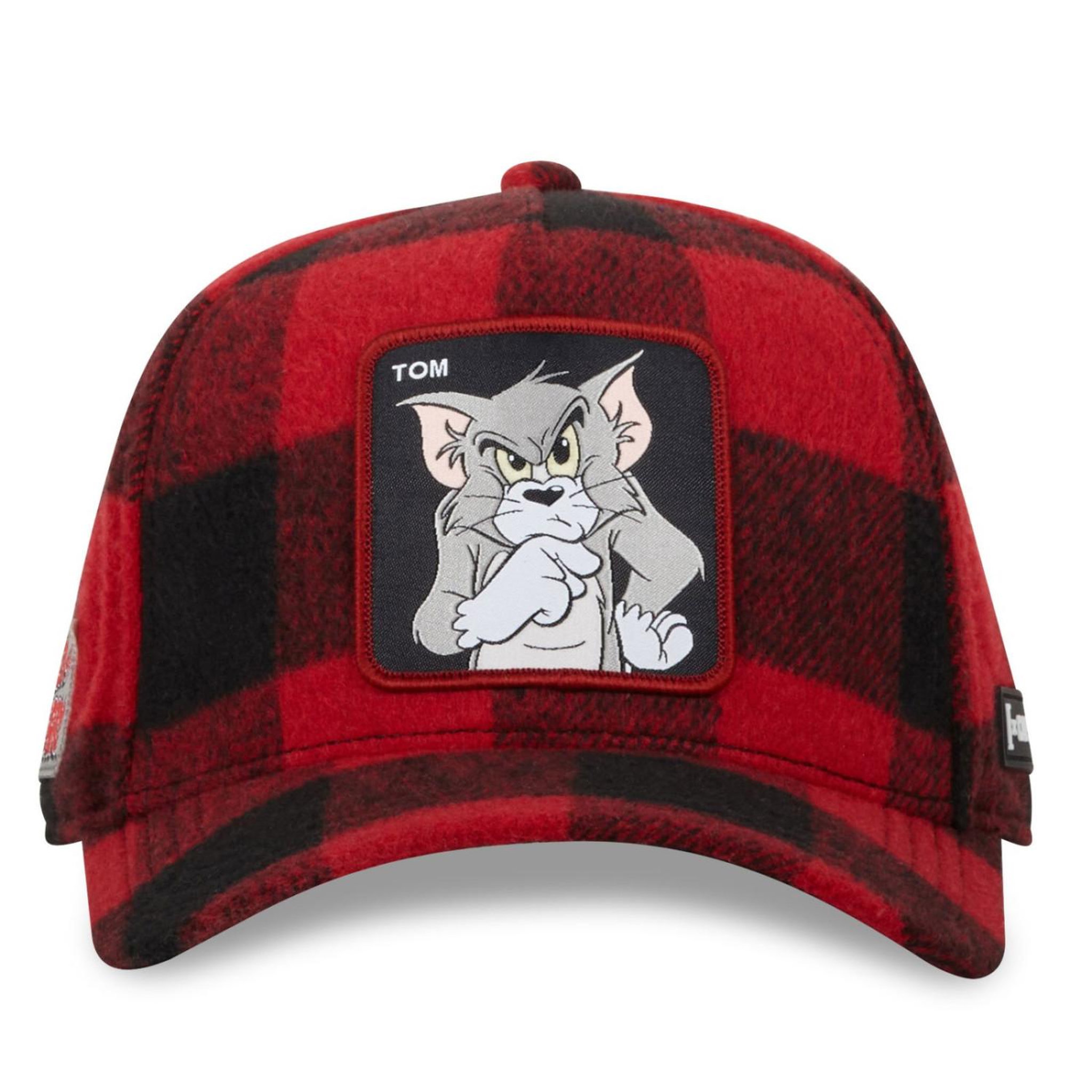 Voir la diapositive 2 : CAPSLAB Casquette trucker avec filet finitions premium Tom et Jerry