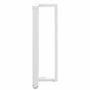 Voir la diapositive 5 : VIDAXL Pieds de table de bar forme de T 2 pcs blanc 60x35x(110-111) cm