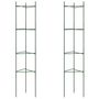 Voir la diapositive 2 : VIDAXL Cage a tomates 2 pcs 154 cm acier et PP