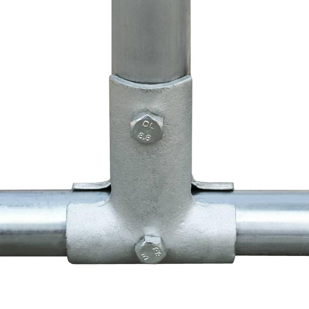 VIDAXL Cage exterieure pour poulets Acier galvanise 2 x 2 x 1,92 m