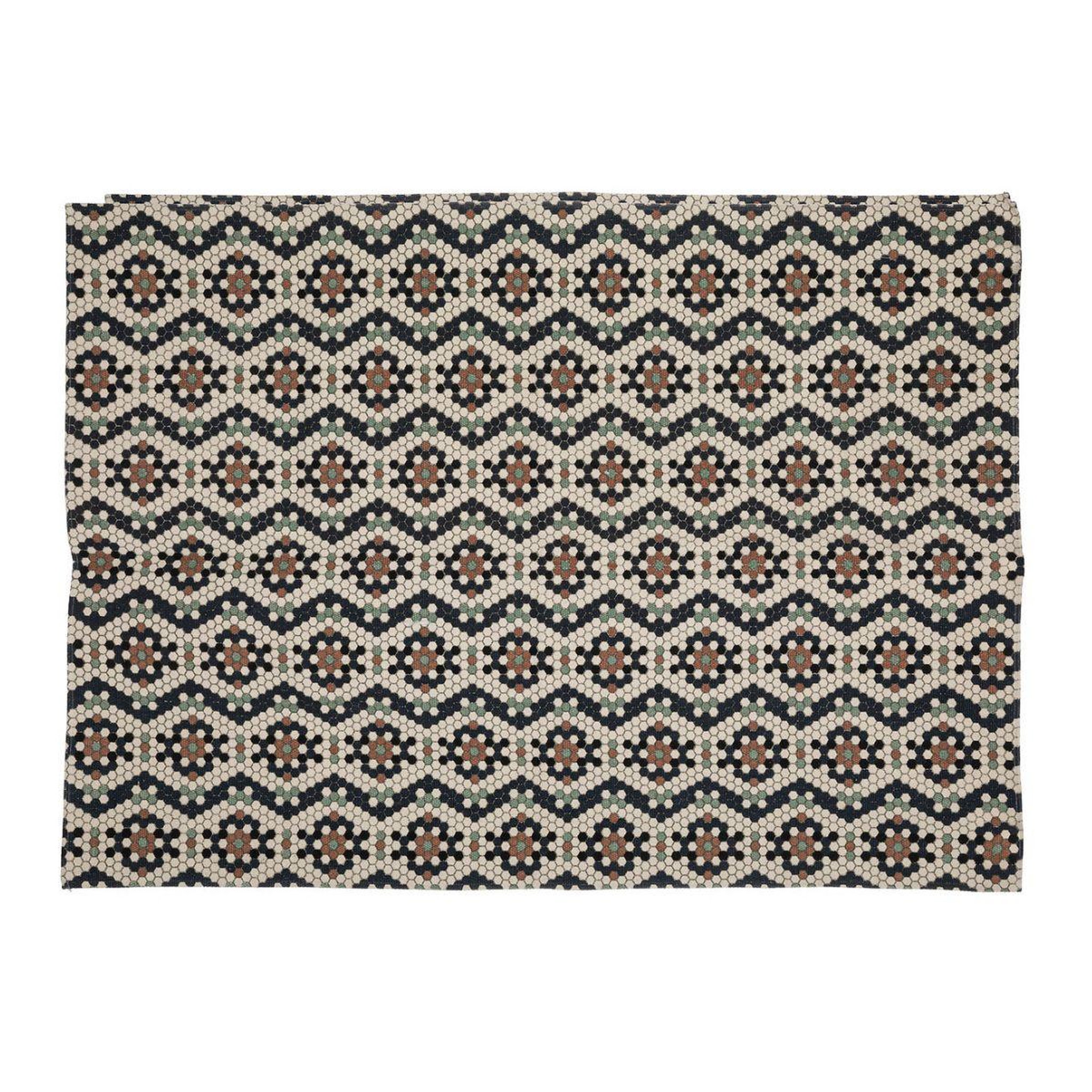 ATMOSPHERA Tapis déco  café  120x170cm multicolore