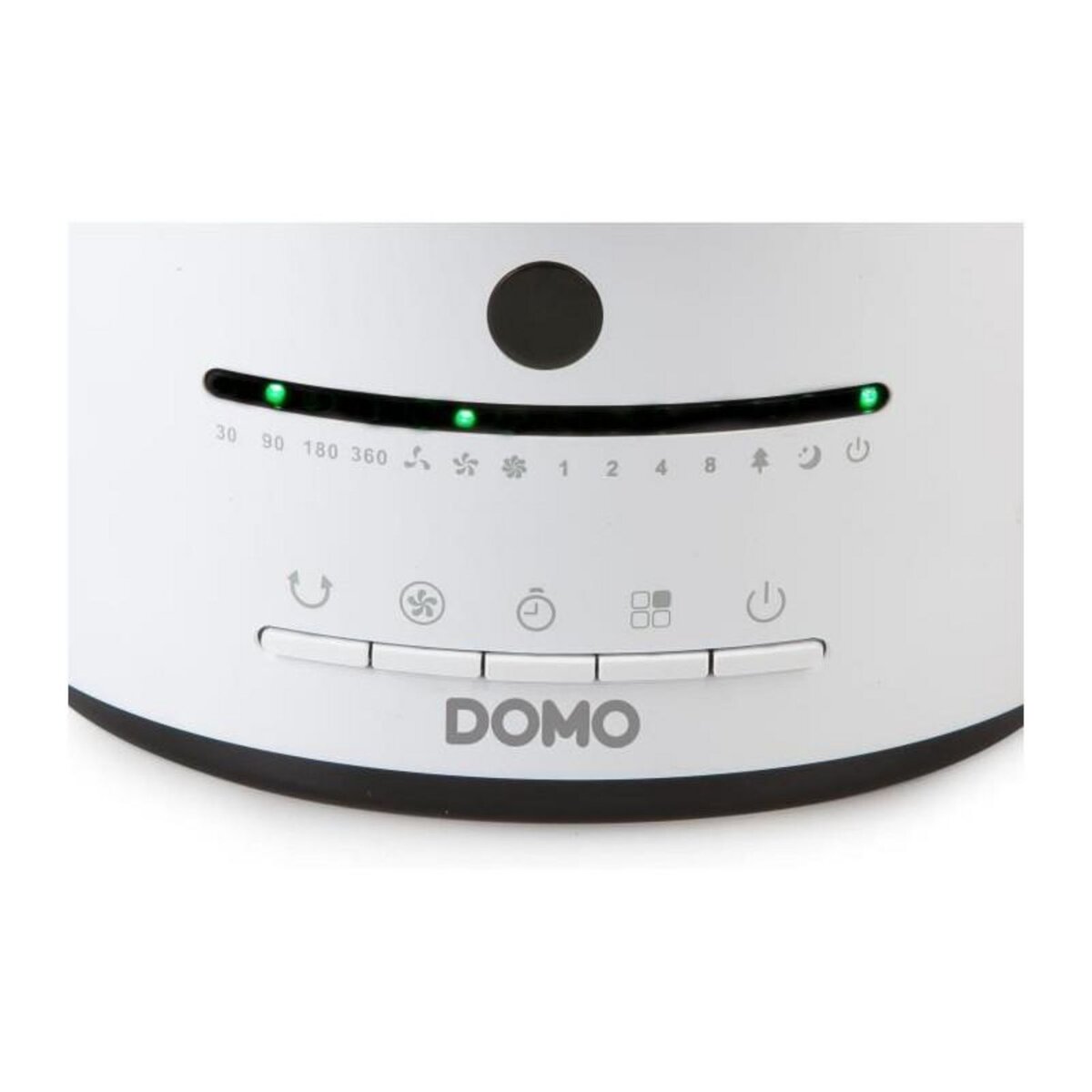 Domo Ventilateur de table 20cm 45w 3 vitesses blanc - DO8148