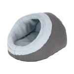 KERBL Igloo pour chats - KERBL - JANA - 35 x 41 x 30 cm - Gris