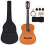 Voir la diapositive 2 : VIDAXL Ensemble de guitare classique pour débutants 8 pcs 3 4 36