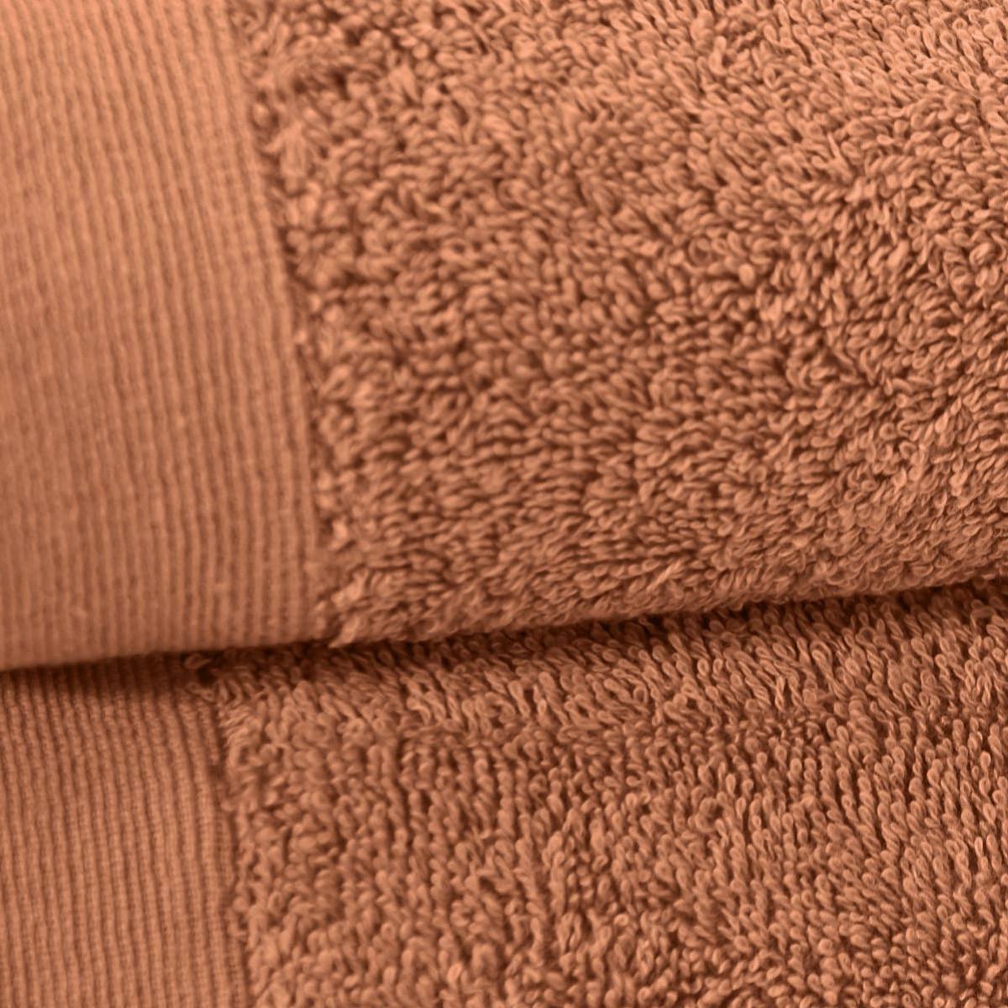 Voir la diapositive 4 : Sensei Maison Ensemble de bain 4 pièces 500 g/m² STUDIO (2 draps de bain + 2 serviettes de toilette)