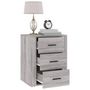 Voir la diapositive 5 : VIDAXL Table de chevet Sonoma gris 50x36x60 cm Bois d'ingenierie