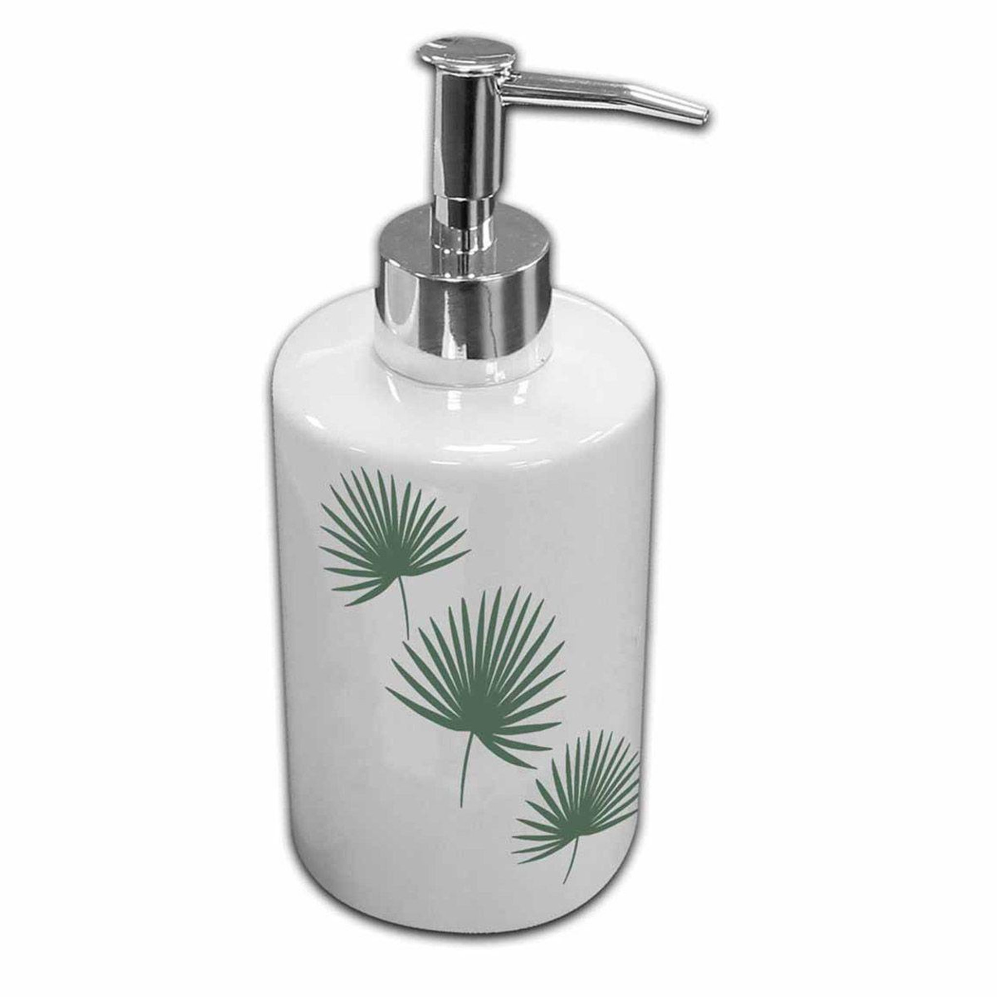 Douceur d'Intérieur Distributeur de savon  jungly  17cm blanc