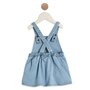 Voir la diapositive 2 : IN EXTENSO Robe en jean bébé fille