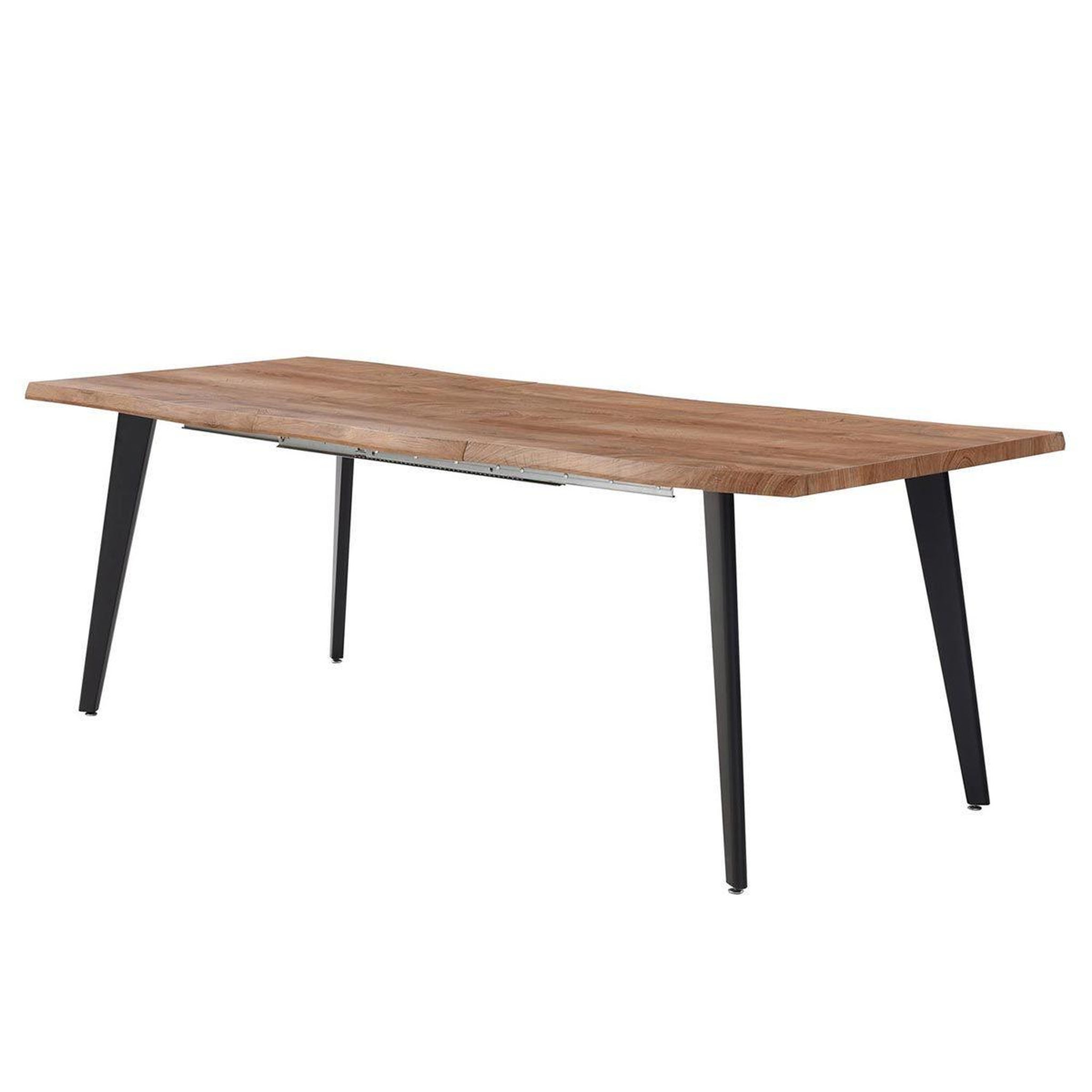 Voir la diapositive 6 : The Home Deco Factory Table de repas extensible  forest  150-210cm naturel