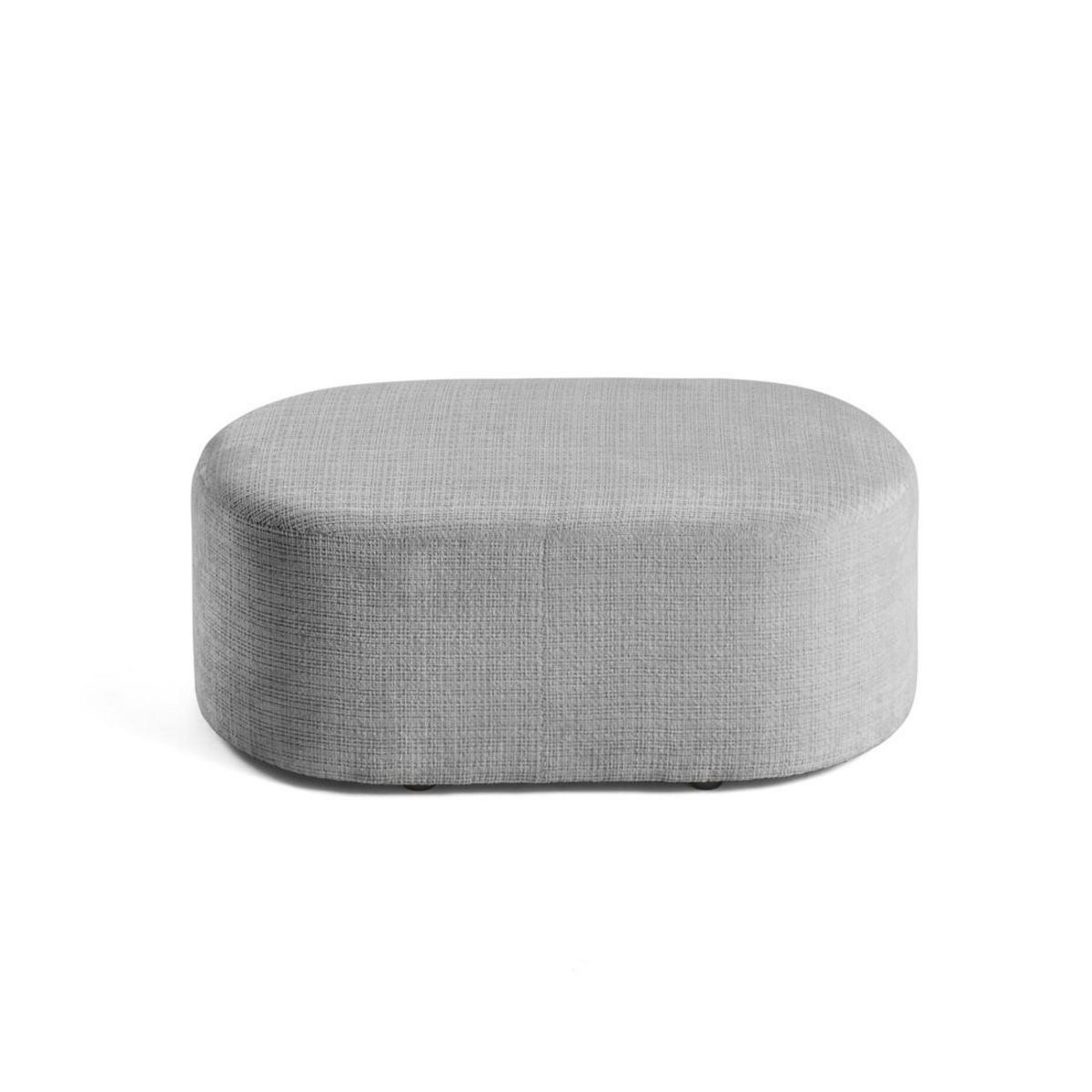 BEST MOBILIER Miro - pouf en velours texturé