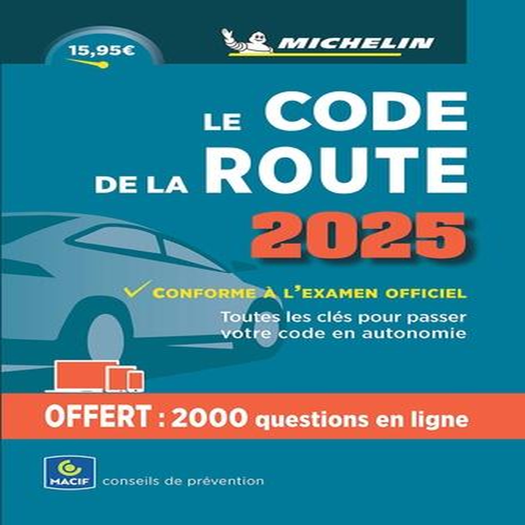 CODE DE LA ROUTE. EDITION 2025, Michelin