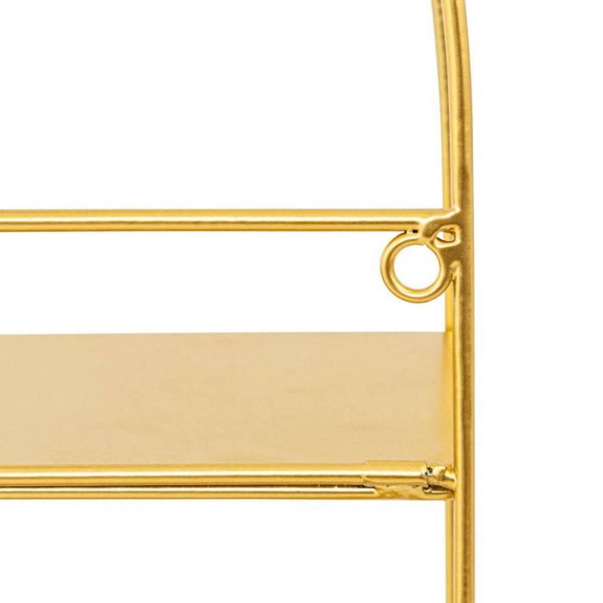 ATMOSPHERA Étagère Murale Arche en Métal  Tina  60cm Doré