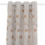 Voir la diapositive 2 : ATMOSPHERA Rideau Jacquard à Œillets  Maloe  140x260cm Cannelle
