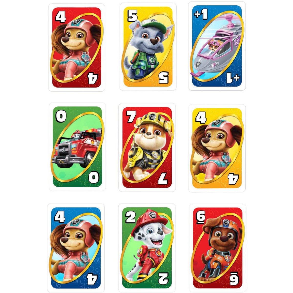 MATTEL Jeu UNO Junior Pat Patrouille 