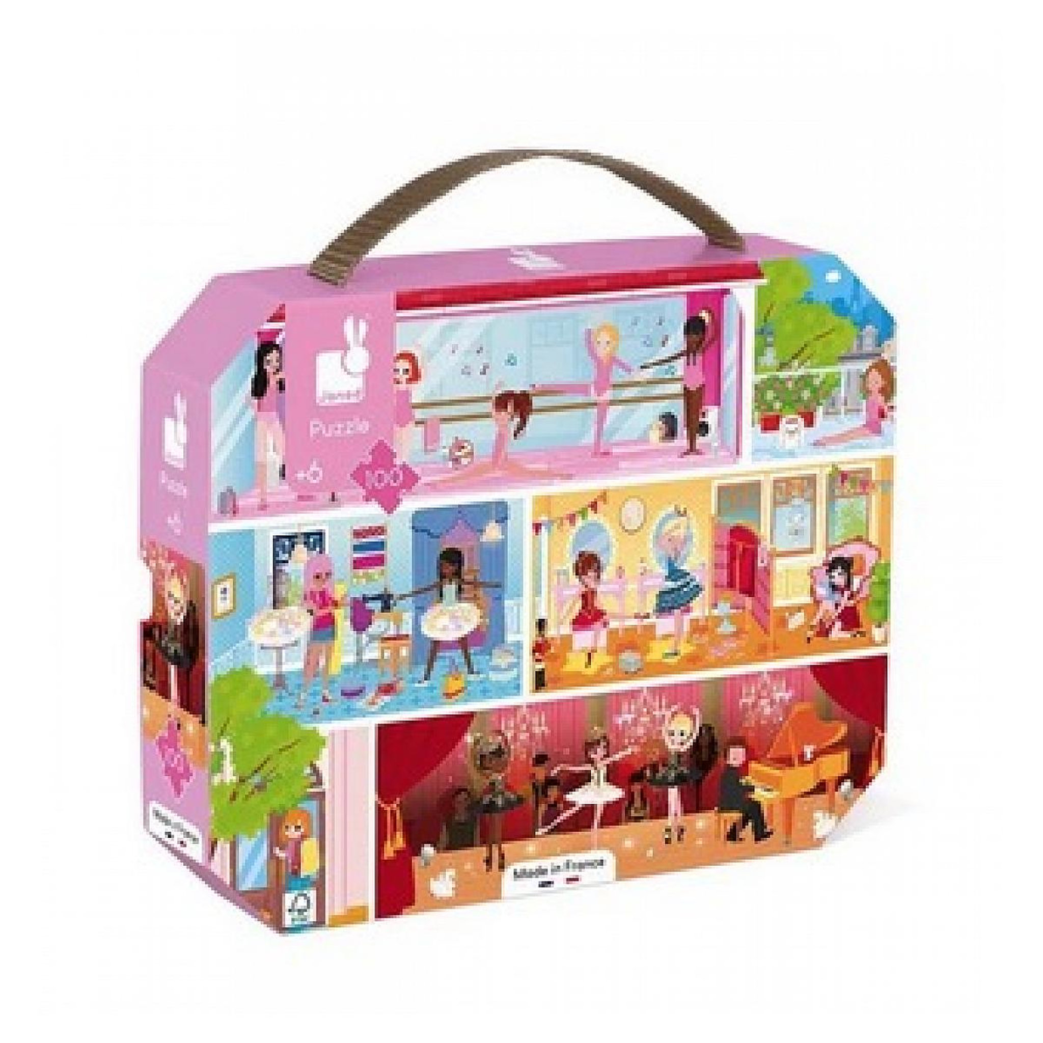 JANOD Puzzle Danse Academie 100 pieces