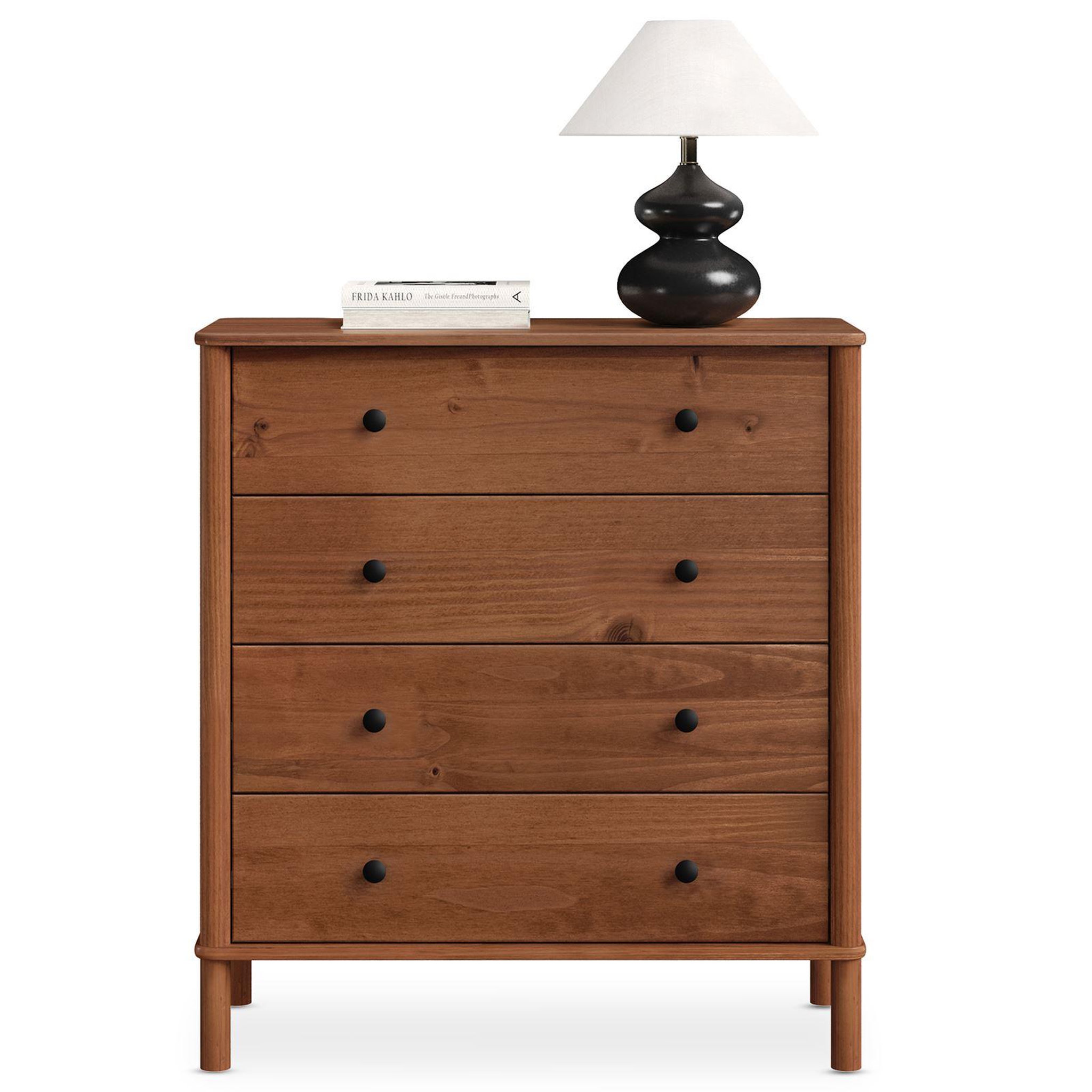 Voir la diapositive 1 : IDIMEX Commode apoana 4 tiroirs en bois massif