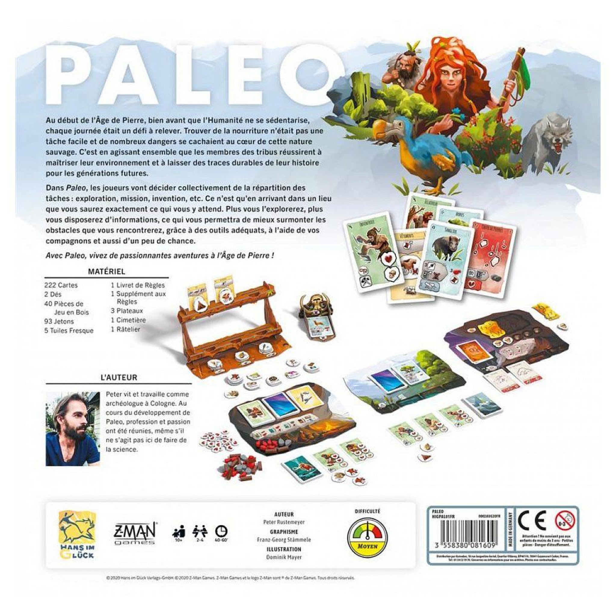 Voir la diapositive 2 : Asmodee Paleo le jeu de cooperation