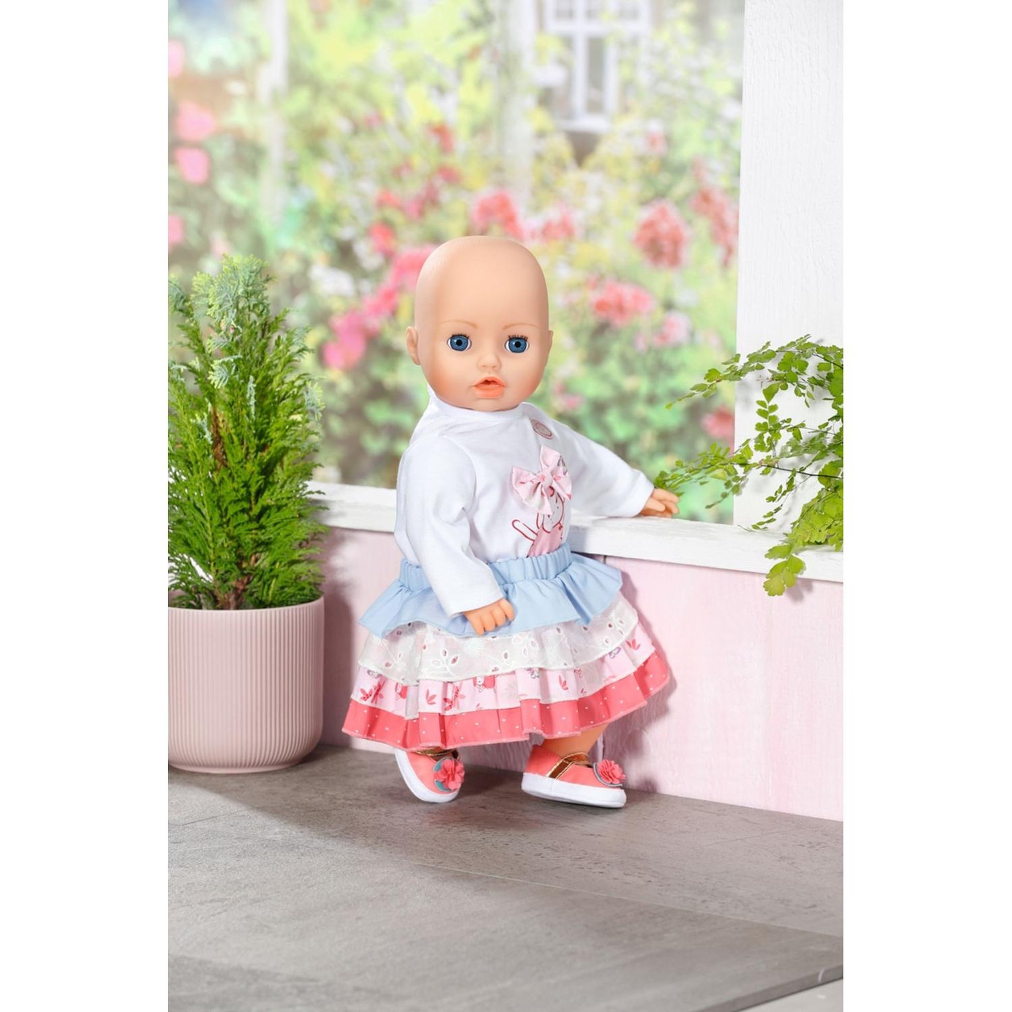 Voir la diapositive 3 : Zapf Creation Baby Annabell Ensemble avec Jupe pour poupée 43 cm