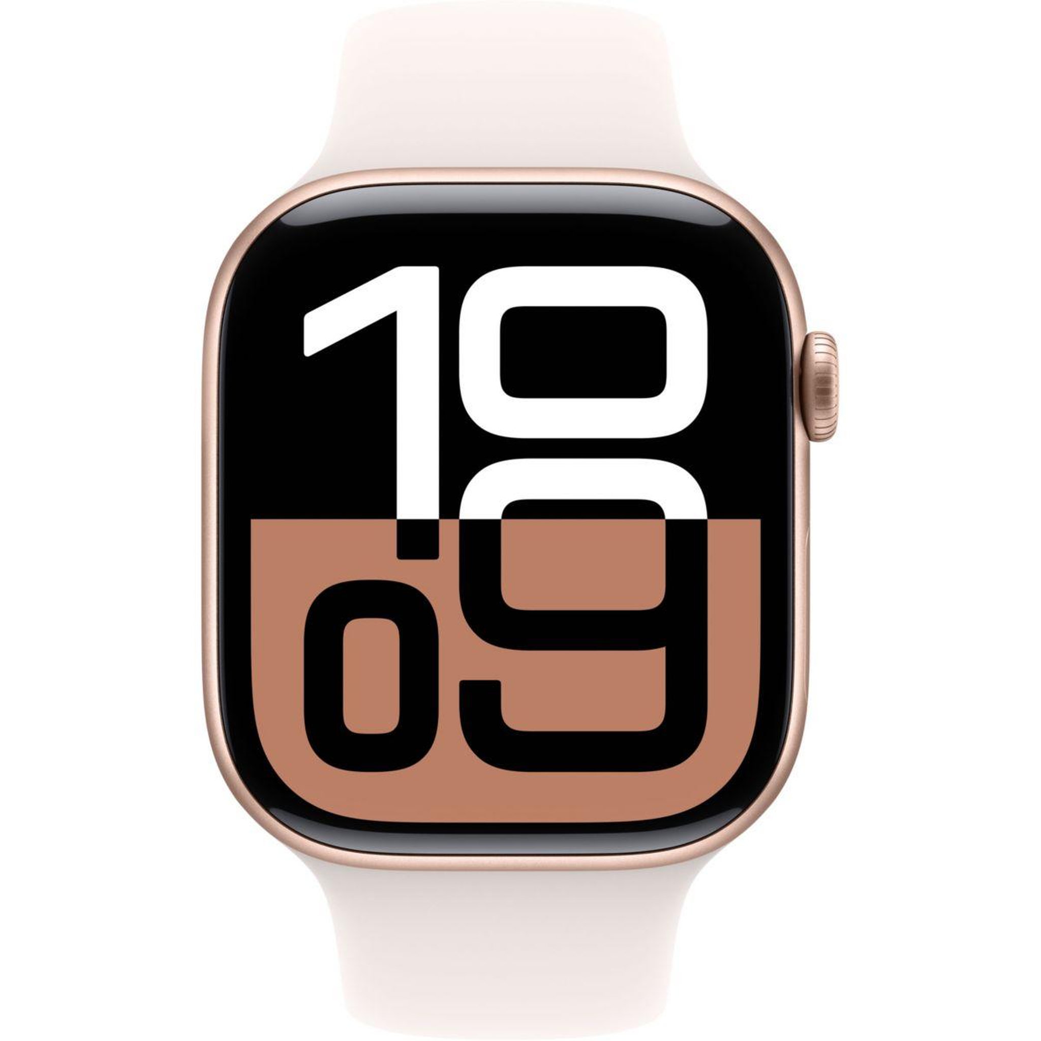 Voir la diapositive 2 : APPLE Montre connectée Serie 10 42mm Alu/Or Rose M/L