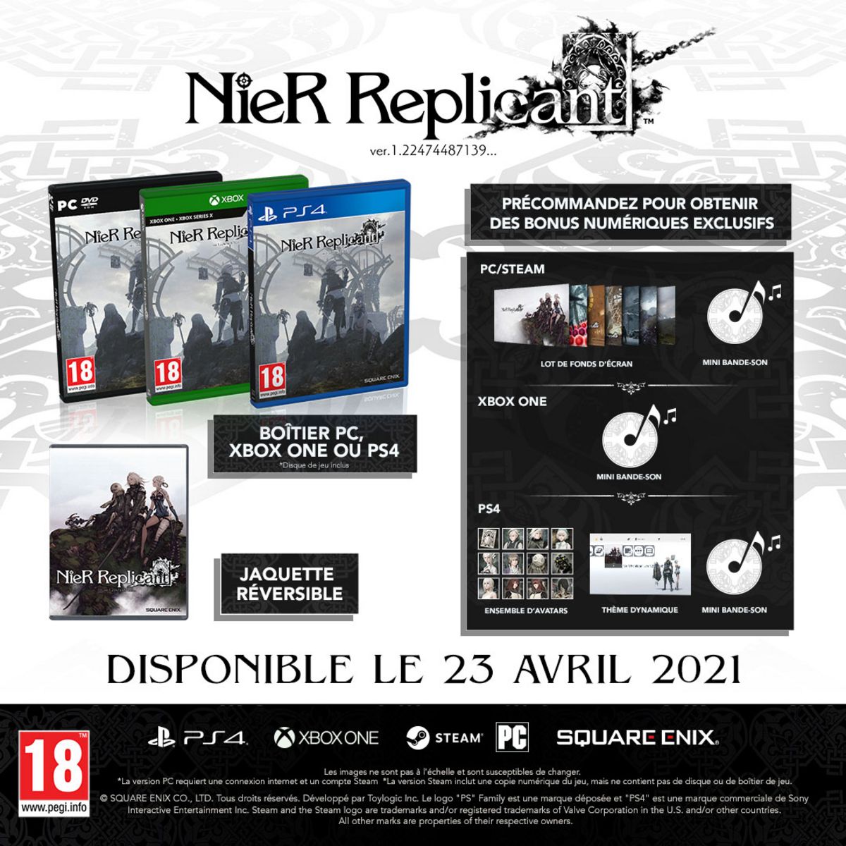 NieR Replicant ver.1.22474487139 PS4