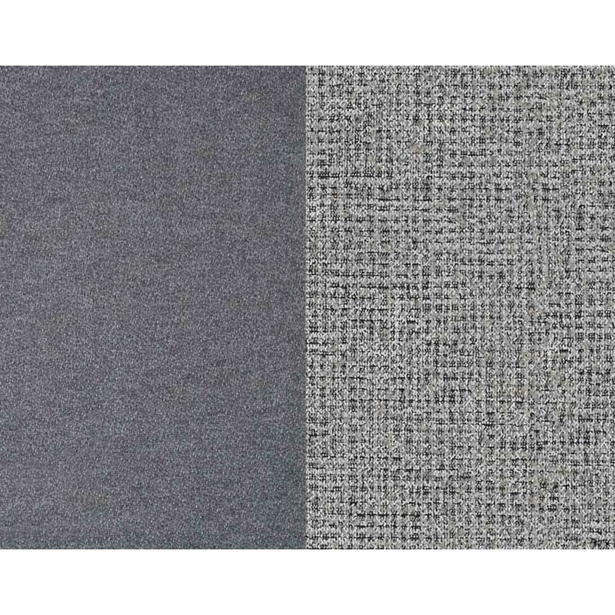 BEST MOBILIER Wilson - canapé droit 3 places convertible avec coffre en tissu et tissu texturé