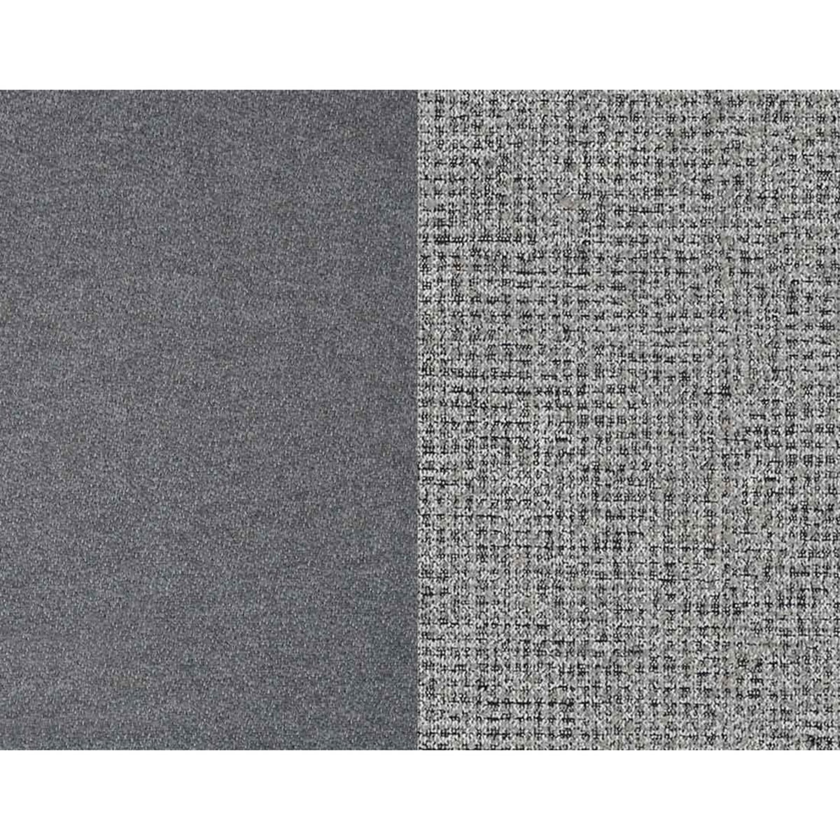 BEST MOBILIER Wilson - canapé droit 3 places convertible avec coffre en tissu et tissu texturé