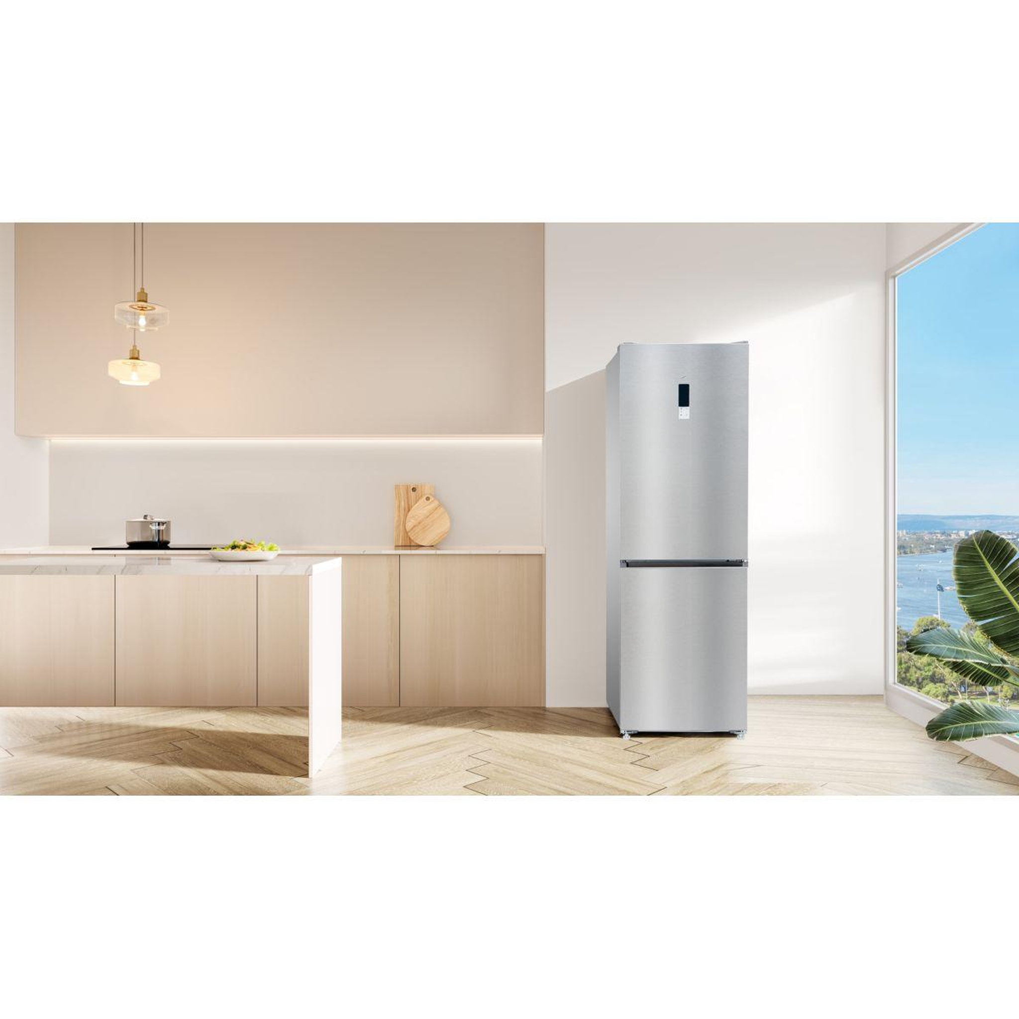 Voir la diapositive 5 : TCL Réfrigérateur combiné rp409bid0