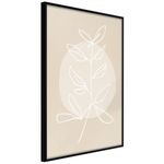 Paris Prix Affiche Murale Encadrée  Pastel Plant. Coloris disponibles : Jaune, Noir