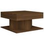 Voir la diapositive 2 : VIDAXL Table basse Chene marron 57x57x30 cm Bois d'ingenierie