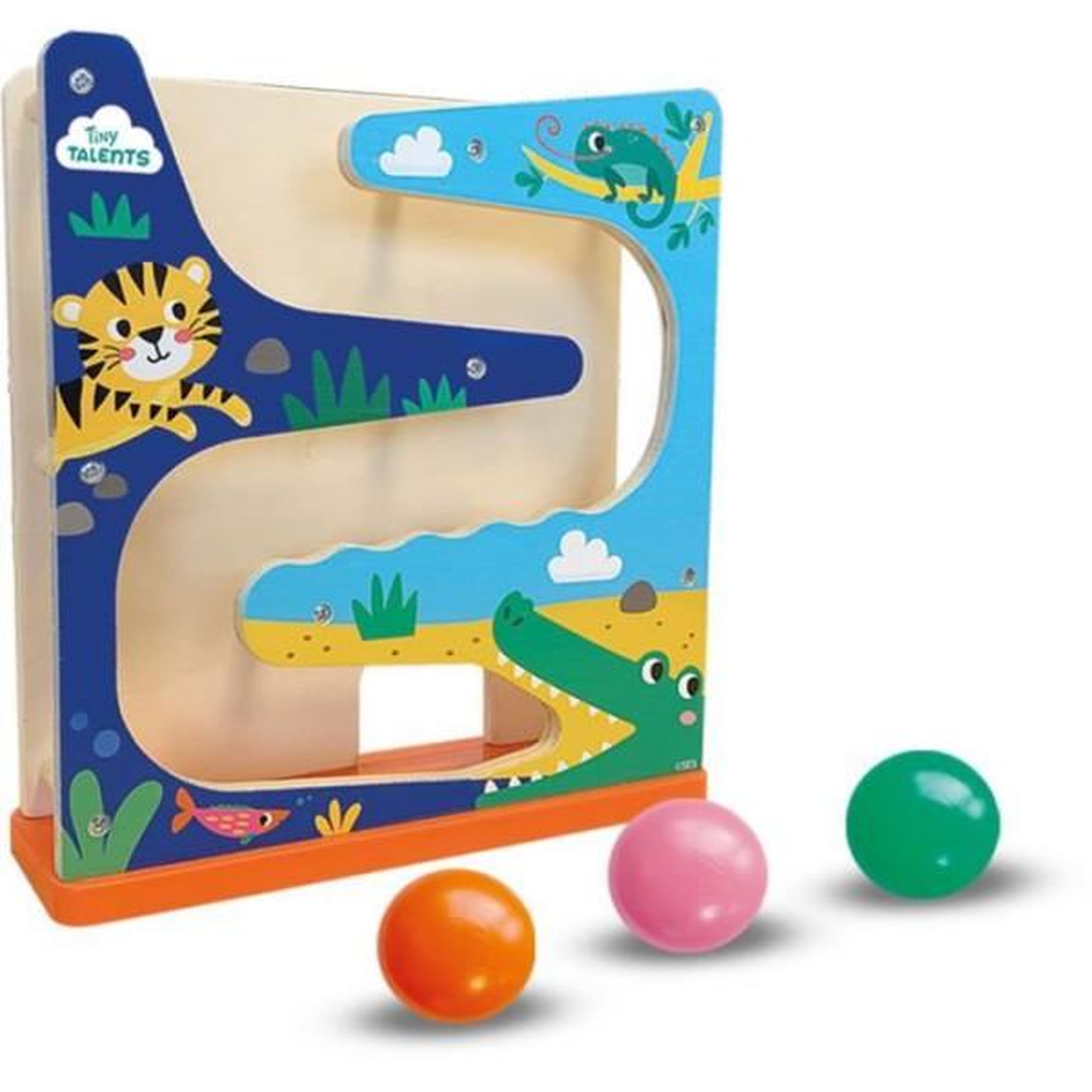 Voir la diapositive 4 : SES Creative Circuit de boules en bois - Crocodile - SES CREATIVE